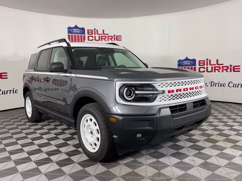 2026 Gray Metallic Ford Bronco Sport Heritage 4X4 SUV