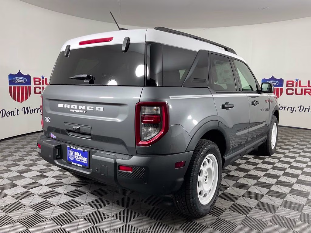2026 Gray Metallic Ford Bronco Sport Heritage 4X4 SUV