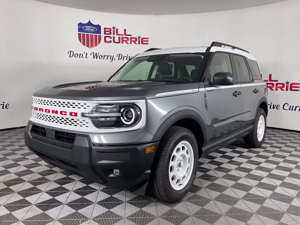 2026 Gray Metallic Ford Bronco Sport Heritage 4X4 SUV