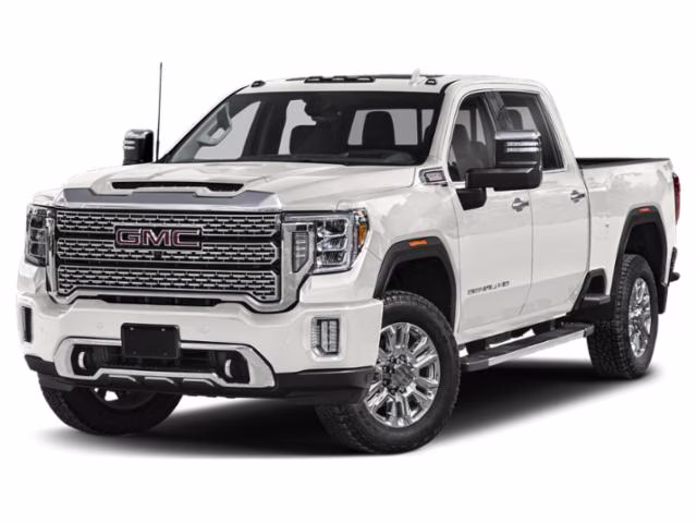2021 White Frost Tricoat GMC Sierra 3500HD Denali 4X4 Truck