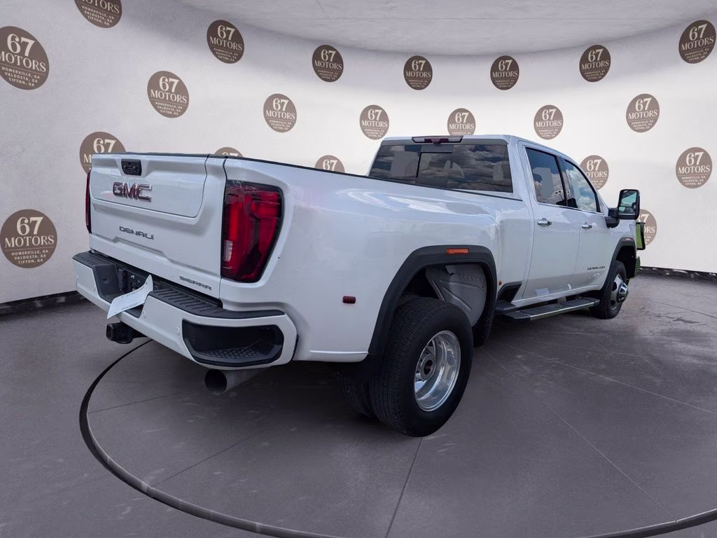 2021 White Frost Tricoat GMC Sierra 3500HD Denali 4X4 Truck