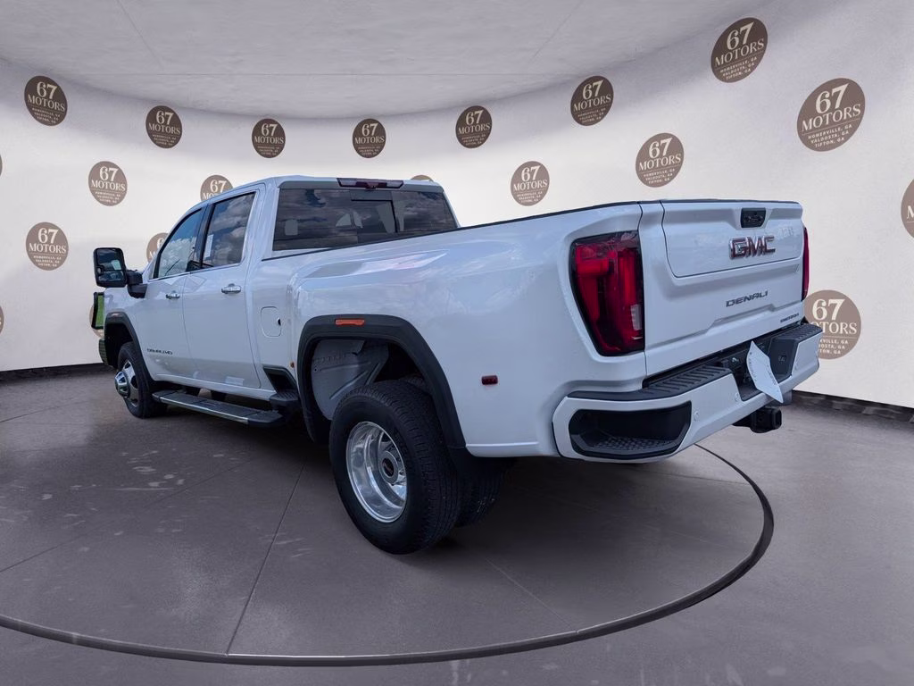 2021 White Frost Tricoat GMC Sierra 3500HD Denali 4X4 Truck