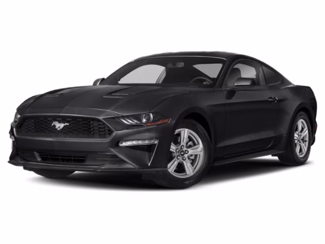 2018 Black Ford Mustang RWD Coupe