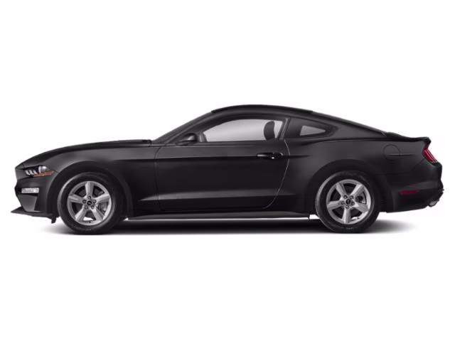 2018 Black Ford Mustang RWD Coupe