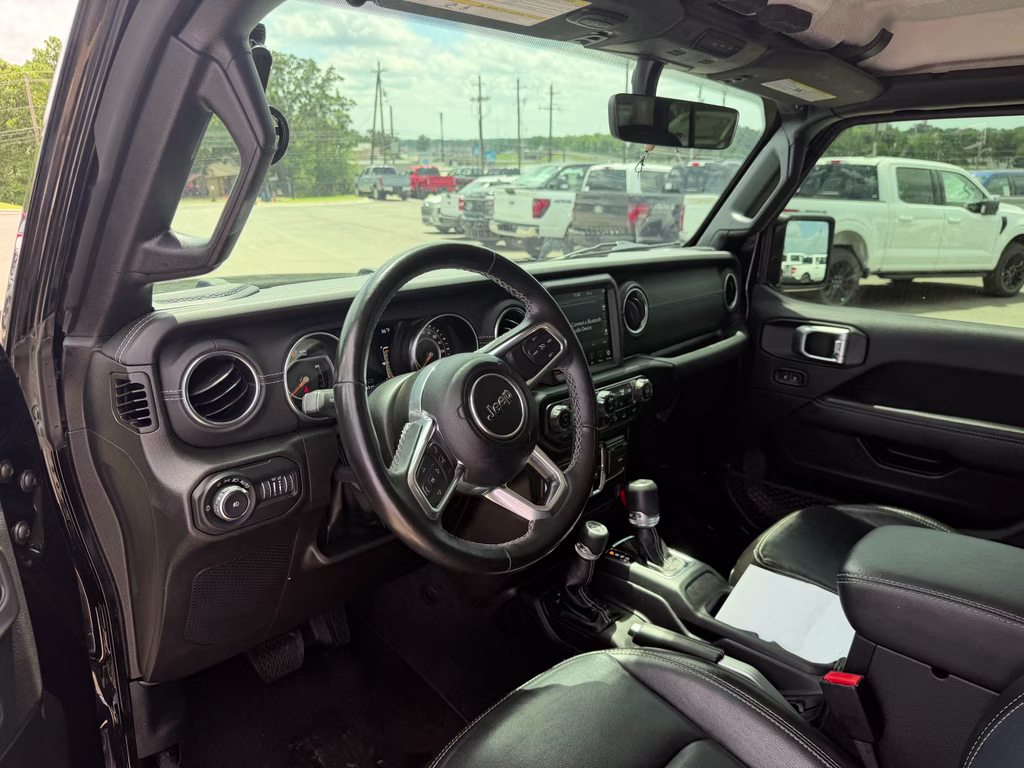 2022 Black Clearcoat Jeep Wrangler Unlimited Sahara 4X4 SUV