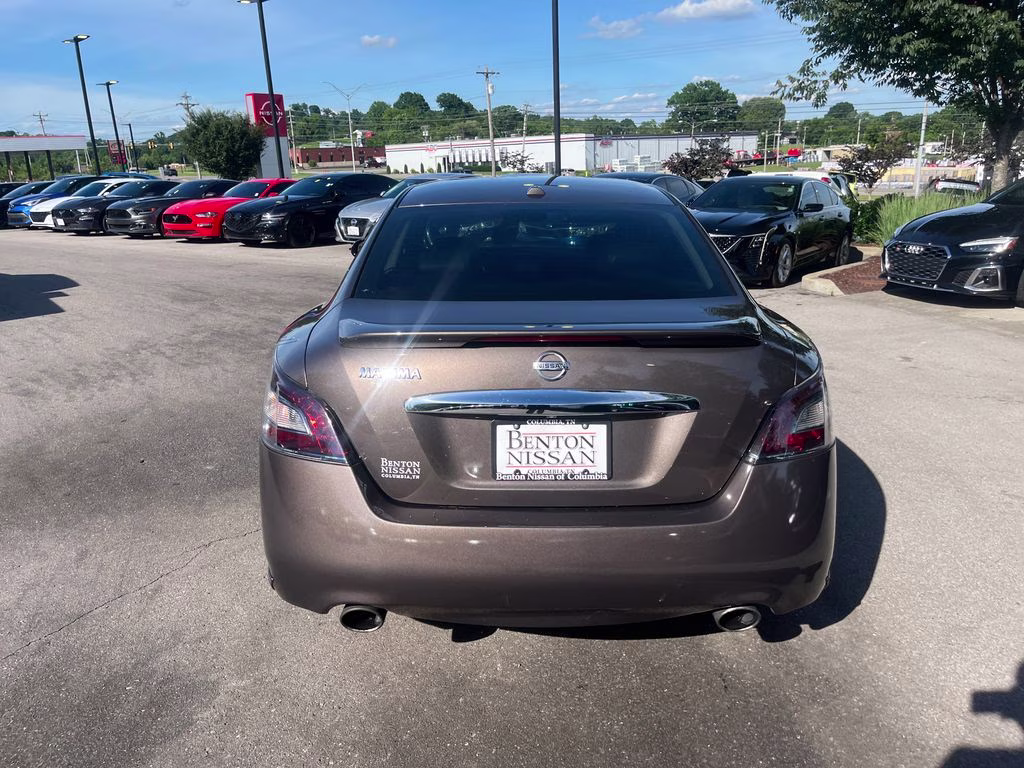 2014 Java Metallic Nissan Maxima 3.5 SV FWD Sedan