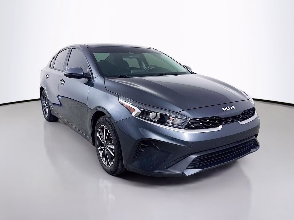 2024 Gravity Gray Kia Forte LXS FWD Sedan
