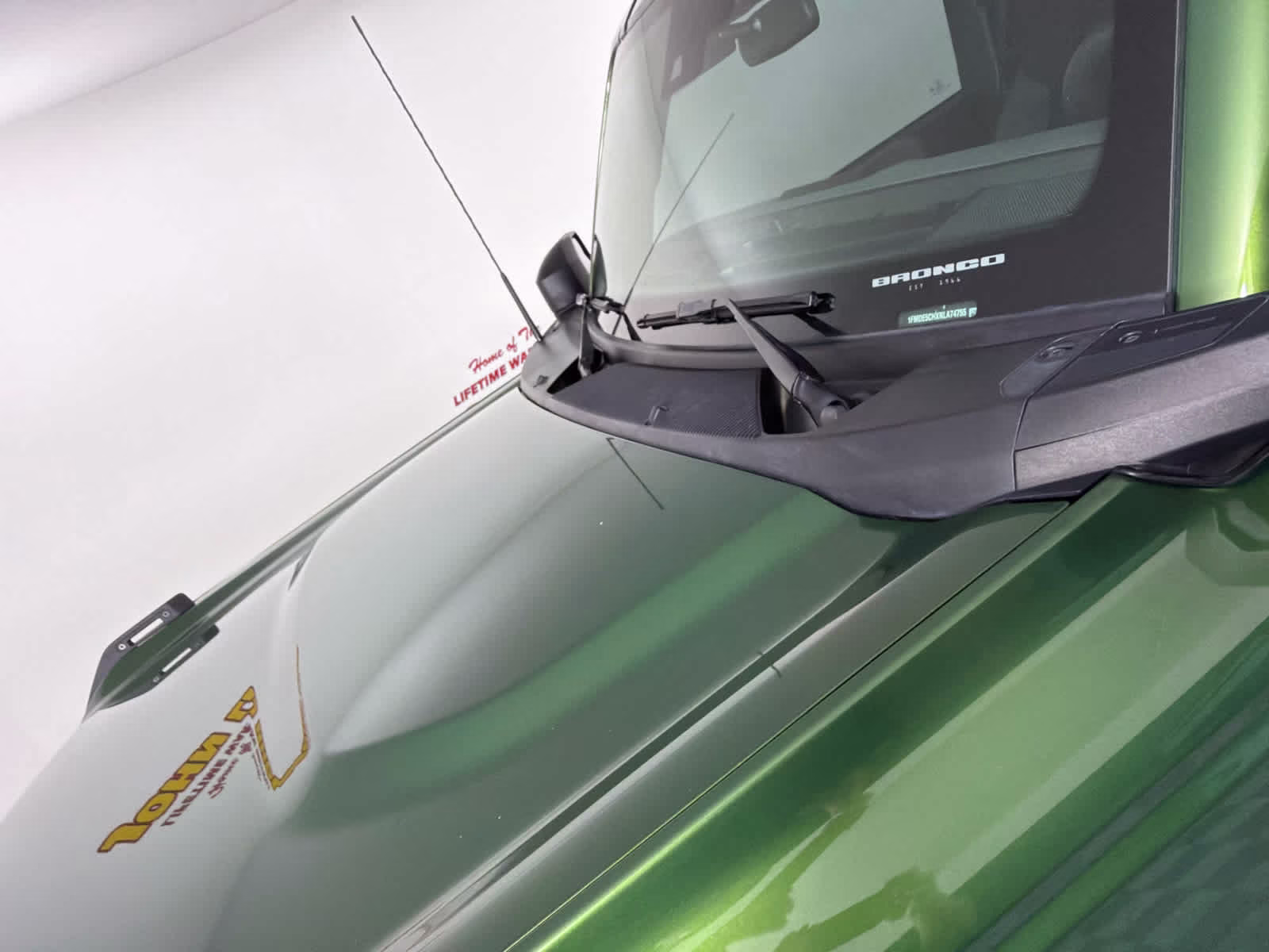 2022 Eruption Green Metallic Ford Bronco Base 4X4 SUV