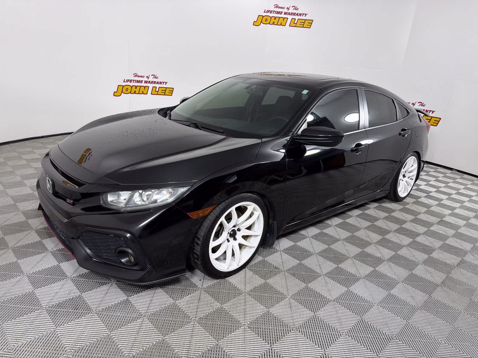 2019 Crystal Black Pearl Honda Civic Si FWD Sedan