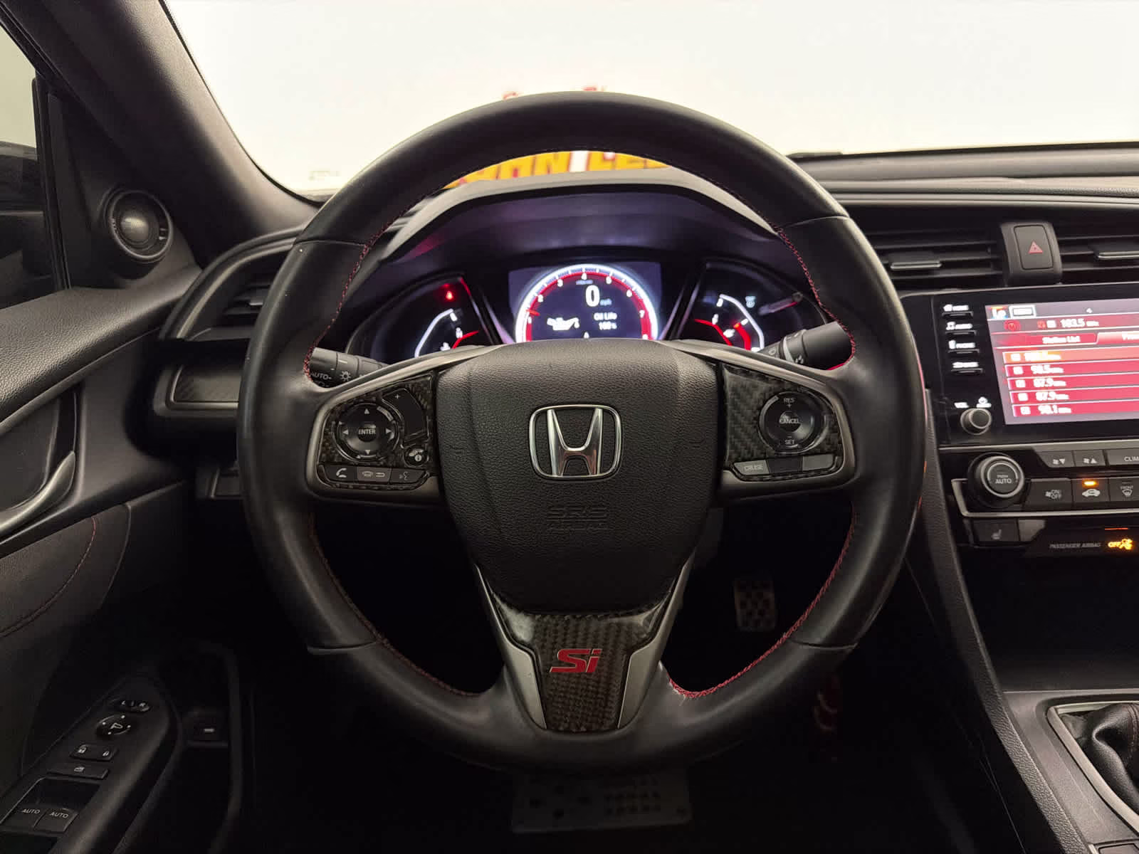 2019 Crystal Black Pearl Honda Civic Si FWD Sedan