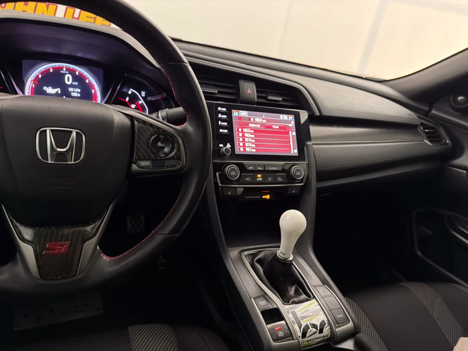 2019 Crystal Black Pearl Honda Civic Si FWD Sedan