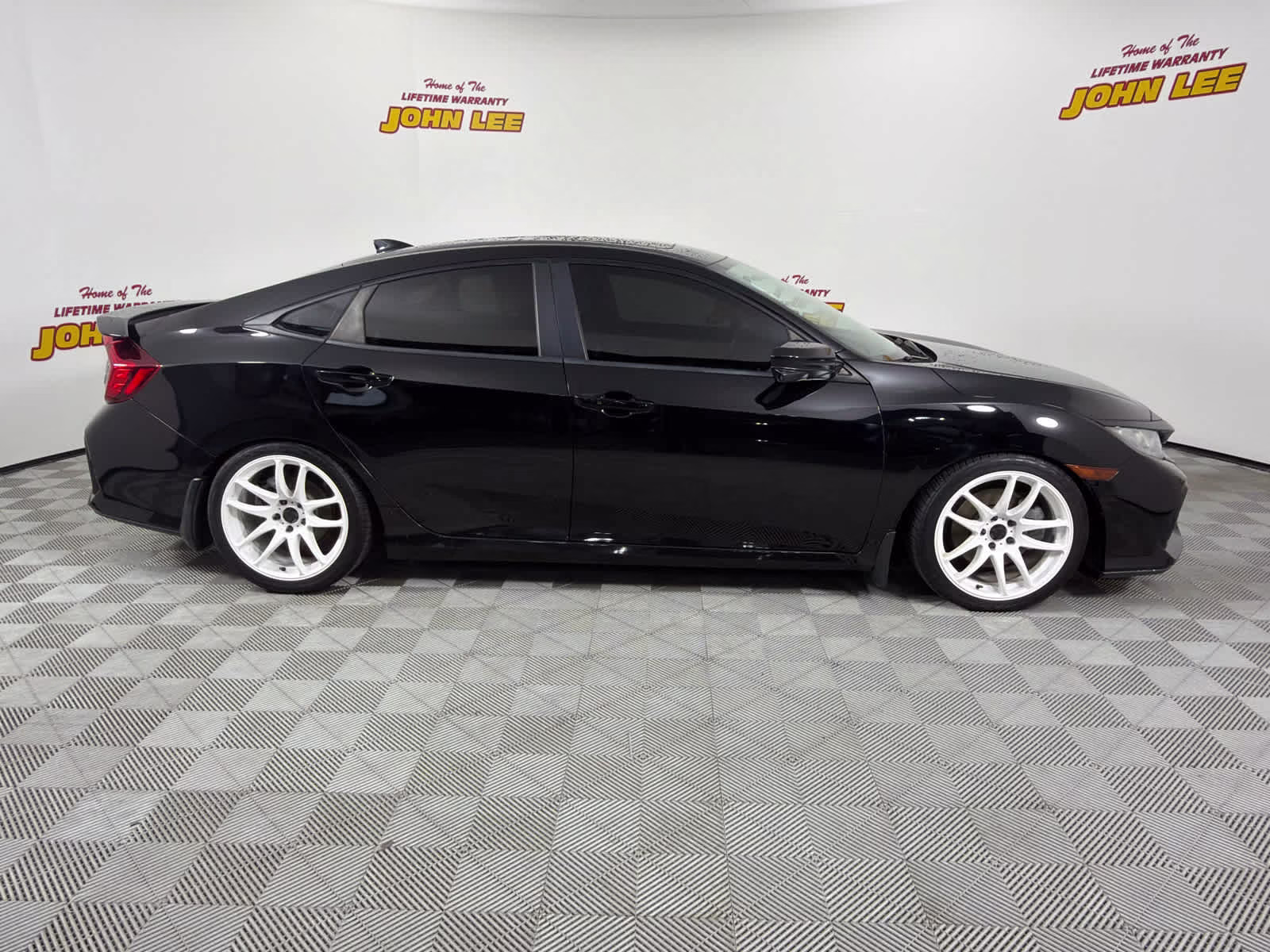 2019 Crystal Black Pearl Honda Civic Si FWD Sedan