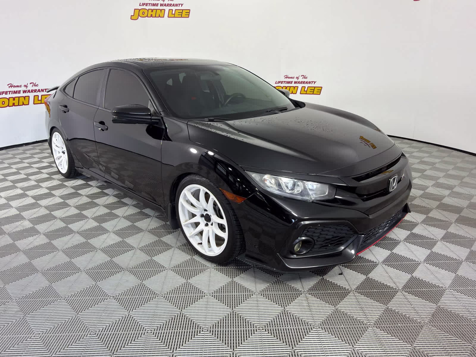 2019 Crystal Black Pearl Honda Civic Si FWD Sedan