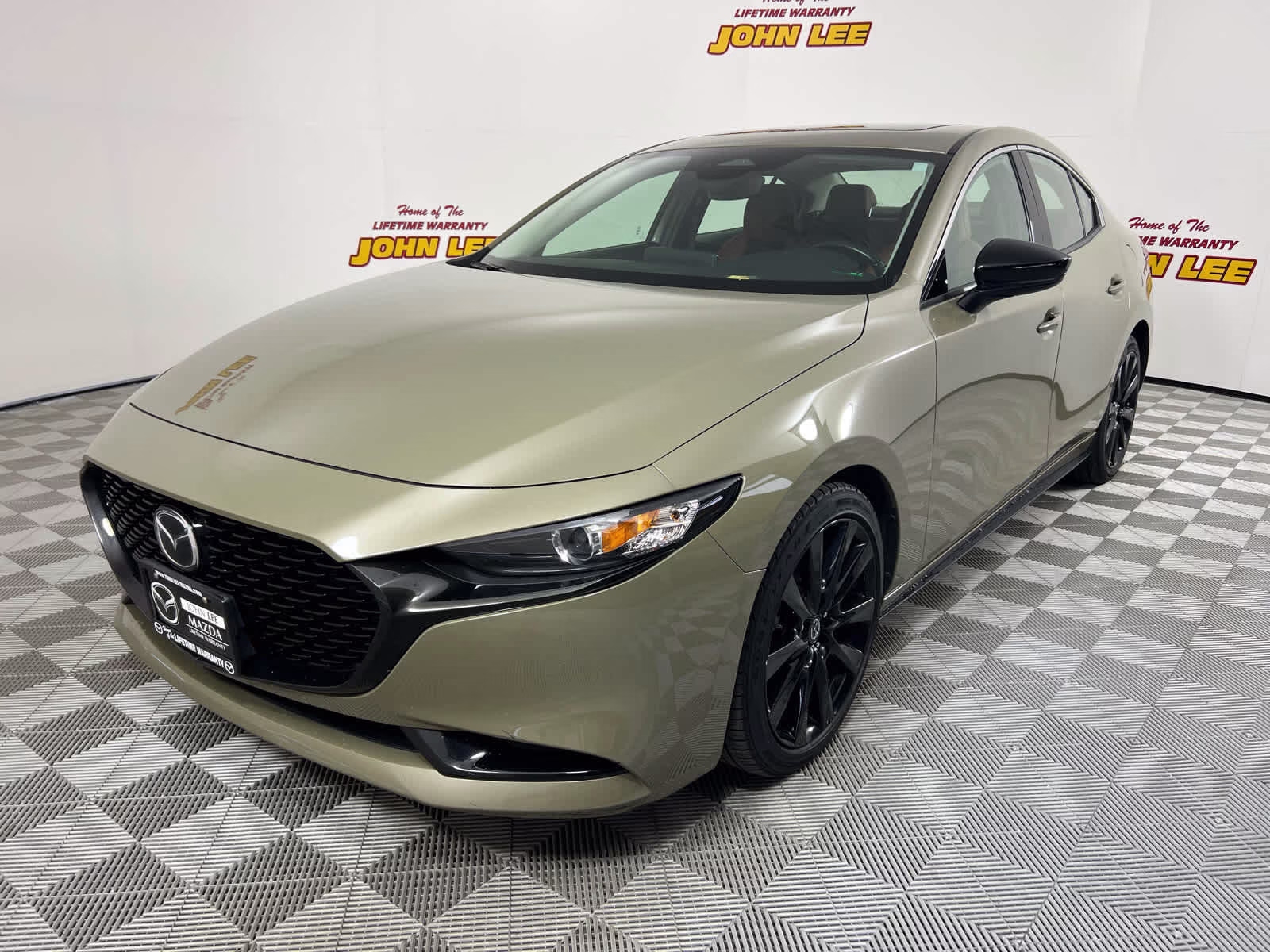 2024 Zircon Sand Metallic Mazda Mazda3 Sedan 2.5 Carbon Turbo AWD Sedan