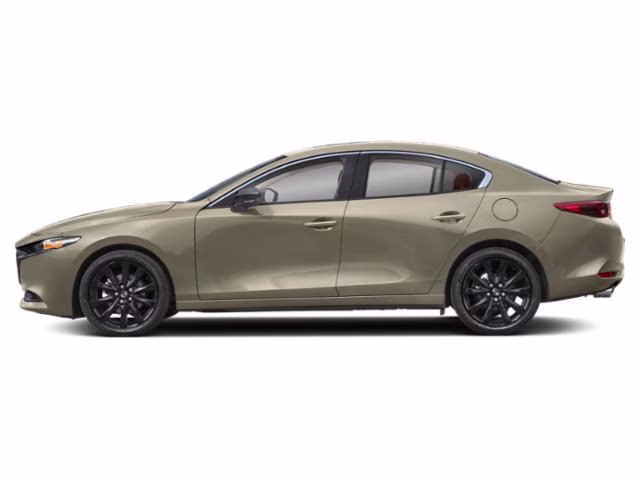 2024 Zircon Sand Metallic Mazda Mazda3 Sedan 2.5 Carbon Turbo AWD