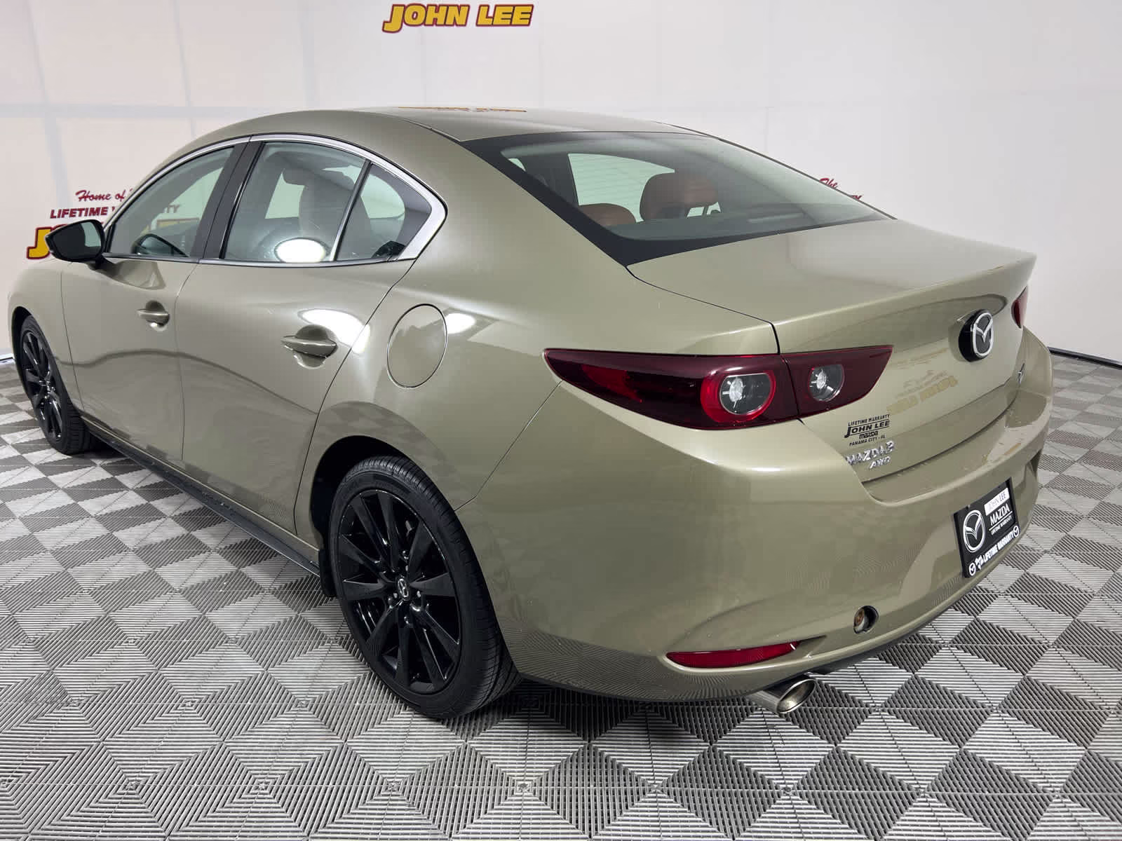 2024 Zircon Sand Metallic Mazda Mazda3 Sedan 2.5 Carbon Turbo AWD Sedan