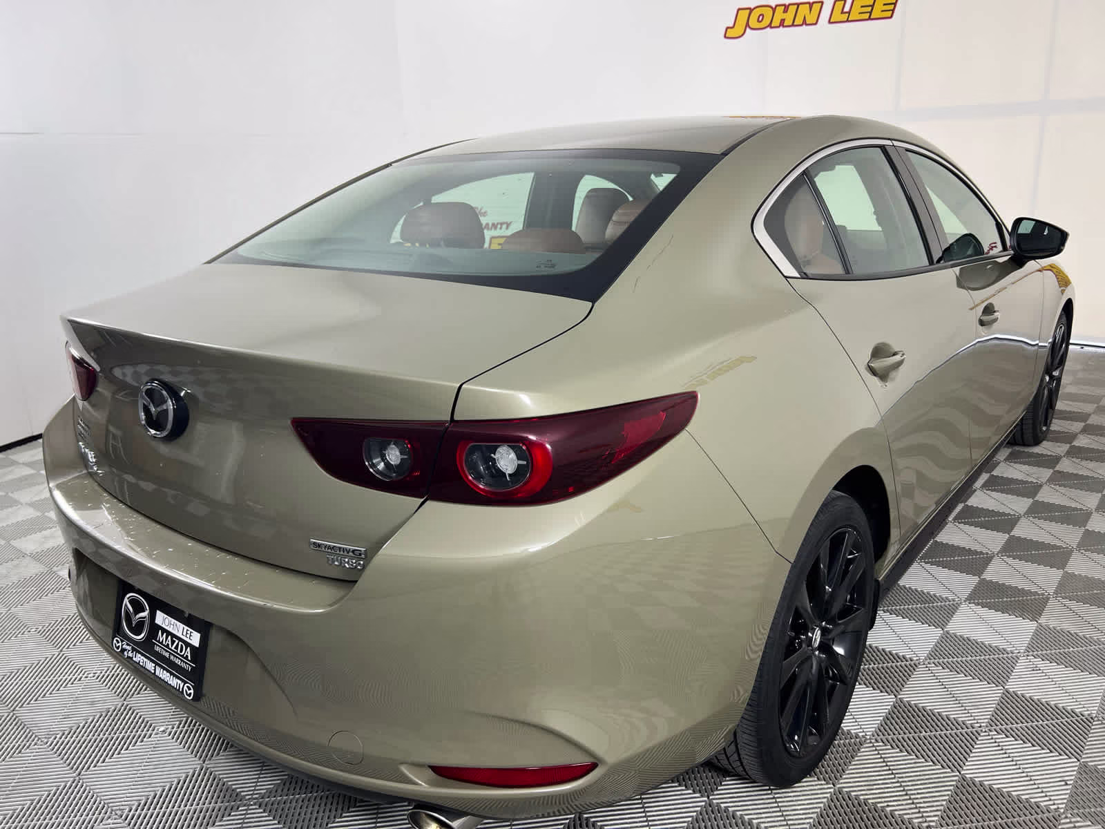 2024 Zircon Sand Metallic Mazda Mazda3 Sedan 2.5 Carbon Turbo AWD Sedan