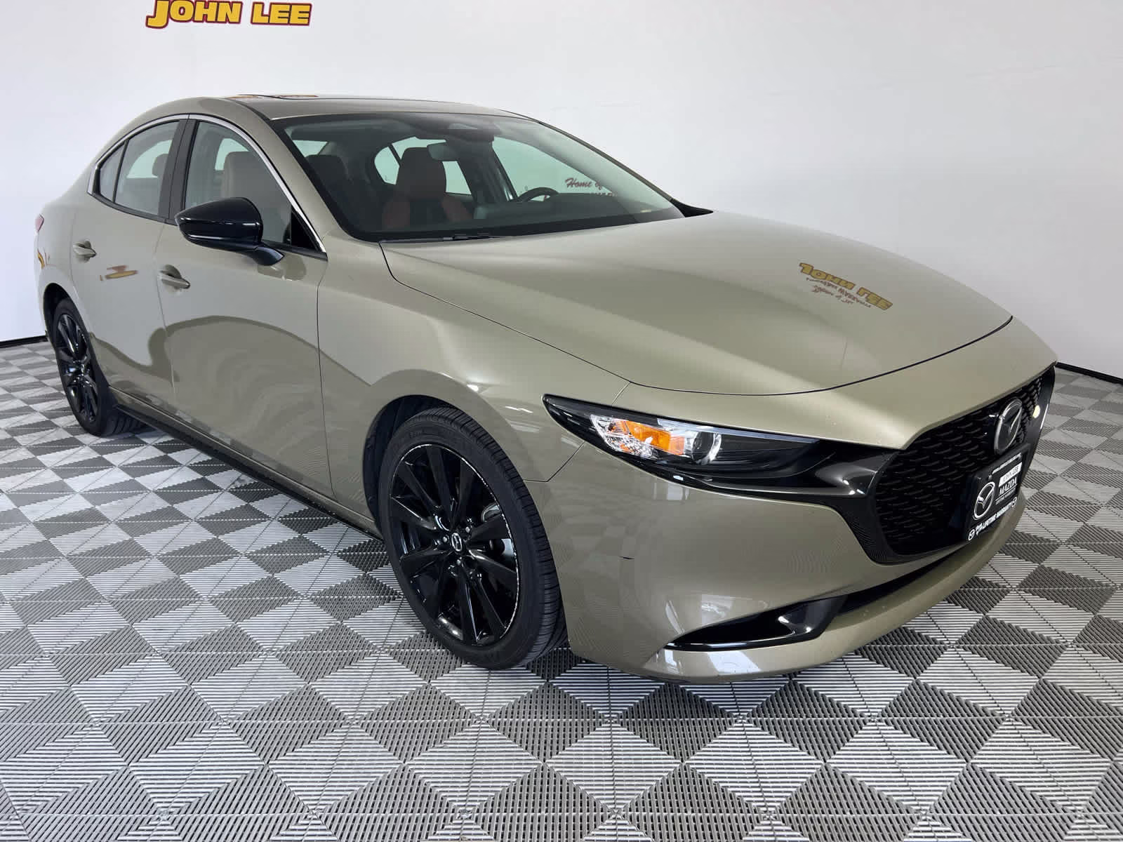 2024 Zircon Sand Metallic Mazda Mazda3 Sedan 2.5 Carbon Turbo AWD Sedan