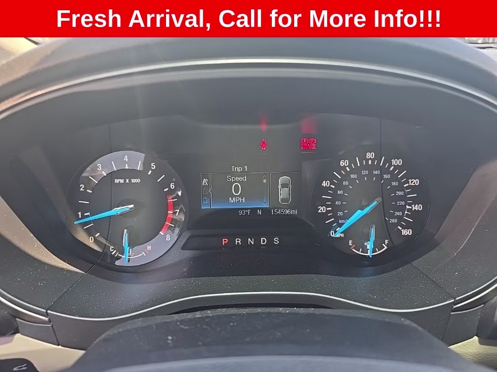 2017 Ingot Silver Ford Fusion SE FWD Sedan