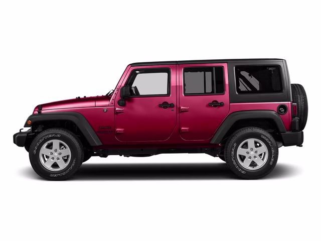 2017 Firecracker Red Clearcoat Jeep Wrangler Unlimited Sport 4X4 SUV