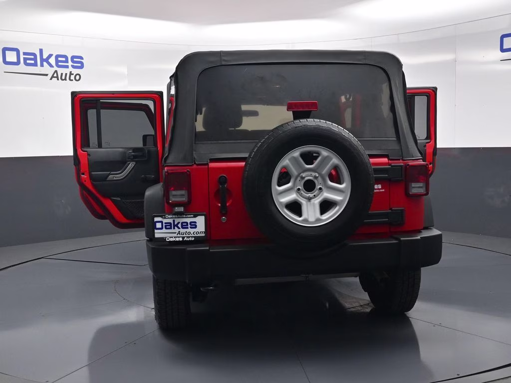 2017 Firecracker Red Clearcoat Jeep Wrangler Unlimited Sport 4X4 SUV