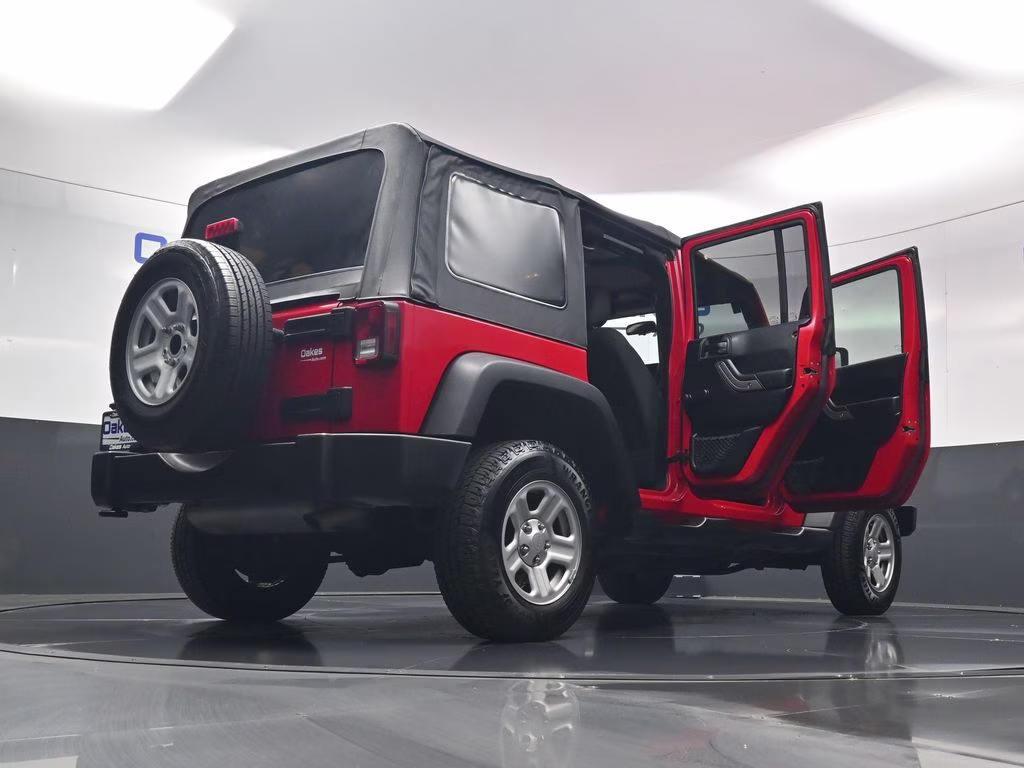 2017 Firecracker Red Clearcoat Jeep Wrangler Unlimited Sport 4X4 SUV