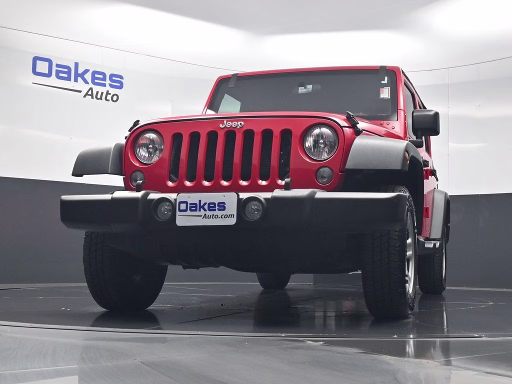 2017 Firecracker Red Clearcoat Jeep Wrangler Unlimited Sport 4X4 SUV