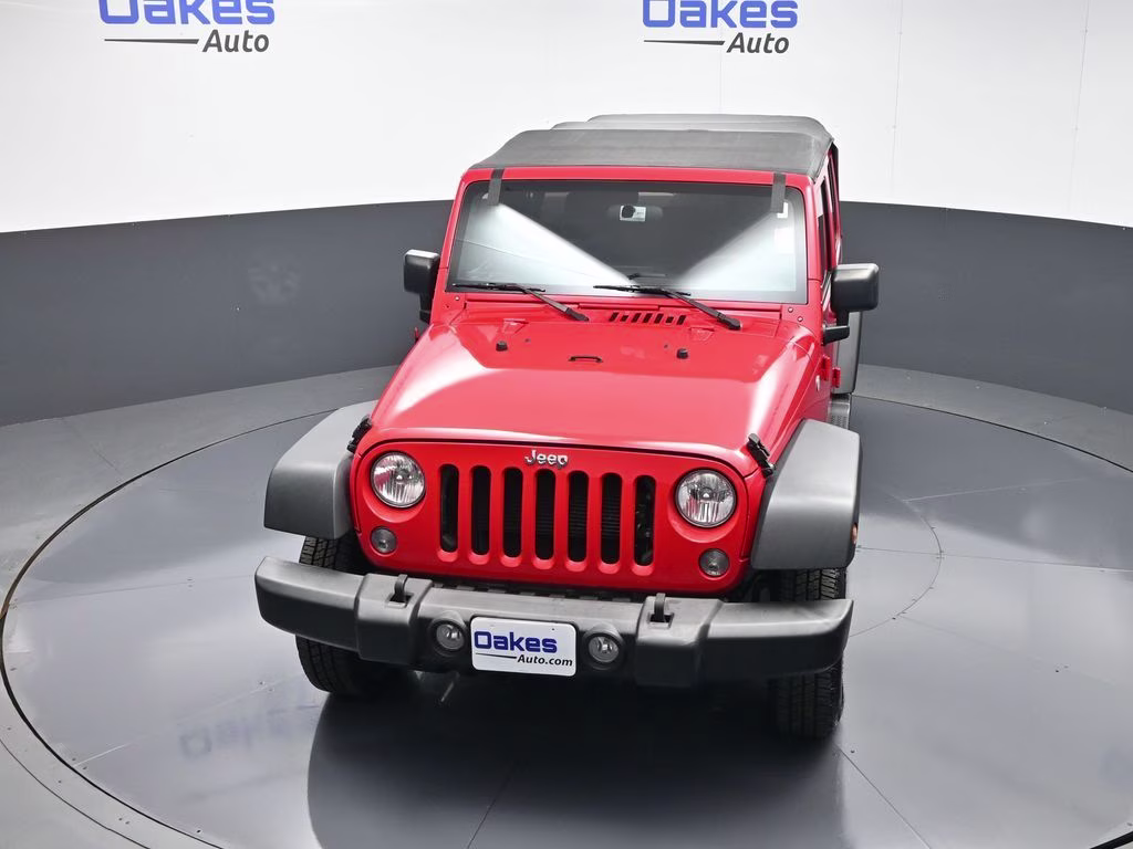 2017 Firecracker Red Clearcoat Jeep Wrangler Unlimited Sport 4X4 SUV