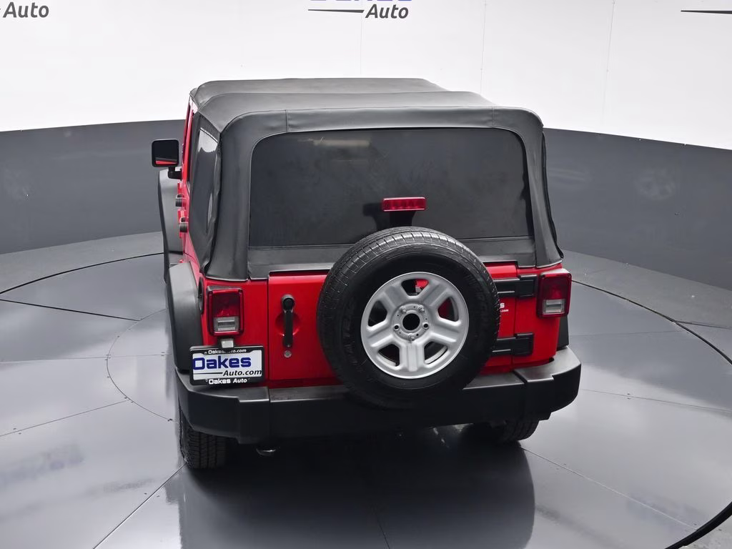 2017 Firecracker Red Clearcoat Jeep Wrangler Unlimited Sport 4X4 SUV