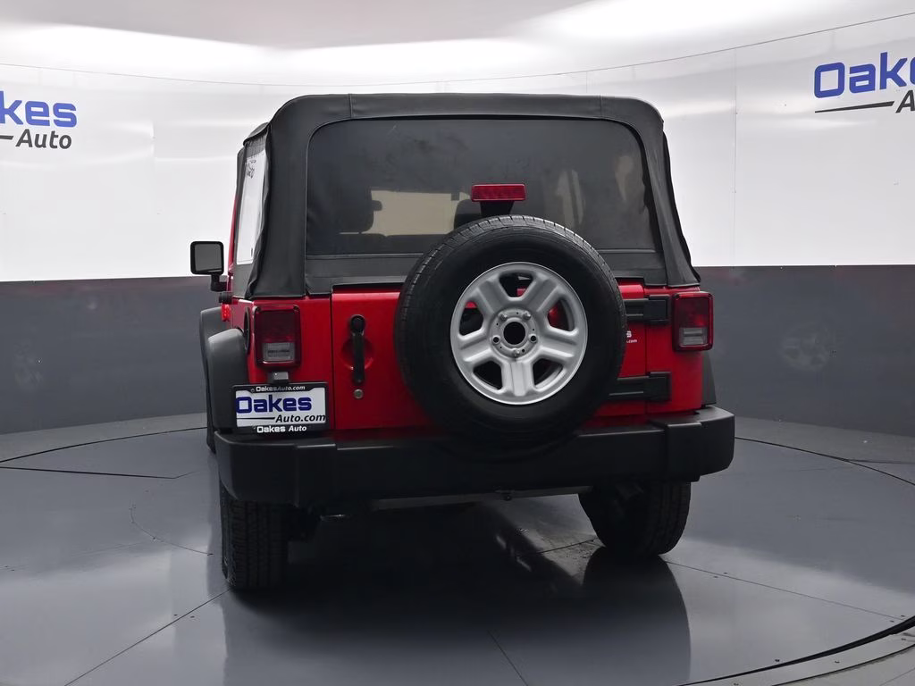 2017 Firecracker Red Clearcoat Jeep Wrangler Unlimited Sport 4X4 SUV