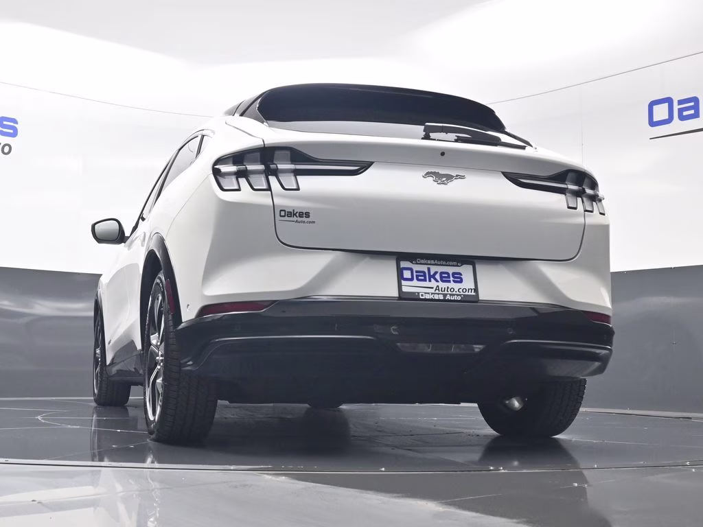 2023 White Metallic Ford Mustang Mach-E Premium RWD SUV