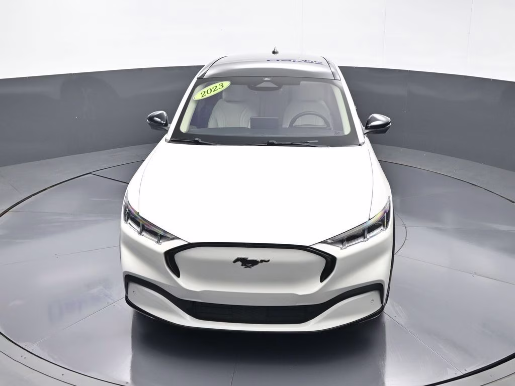 2023 White Metallic Ford Mustang Mach-E Premium RWD SUV