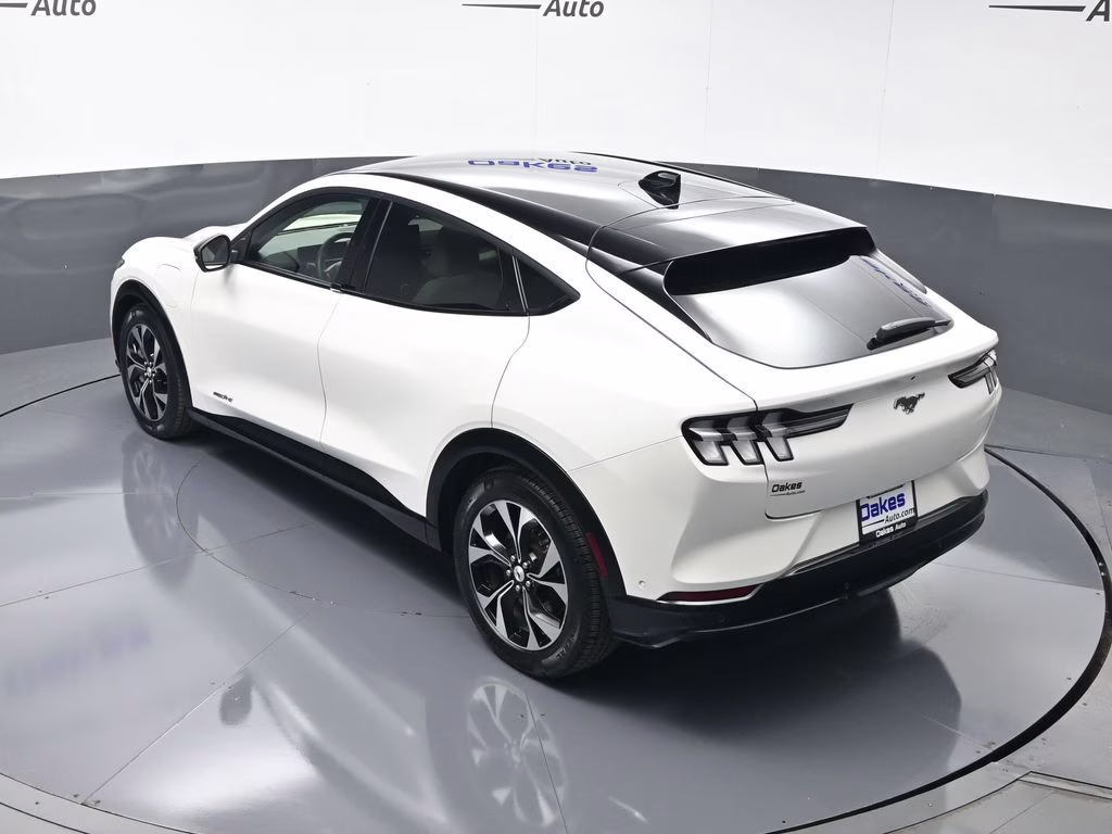 2023 White Metallic Ford Mustang Mach-E Premium RWD SUV