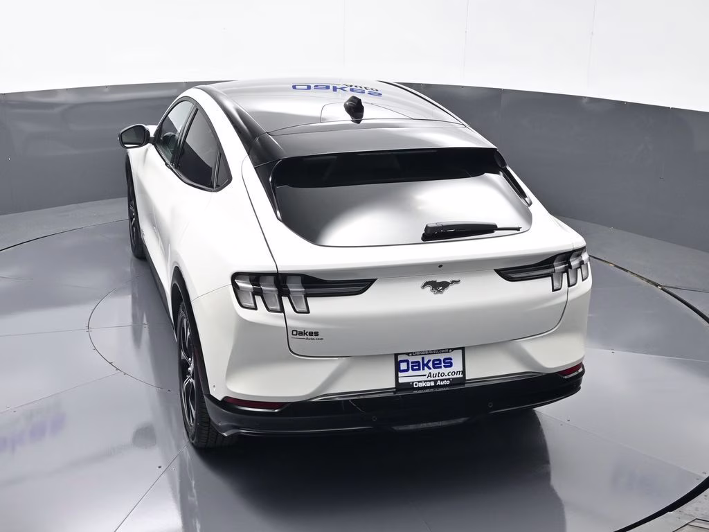 2023 White Metallic Ford Mustang Mach-E Premium RWD SUV