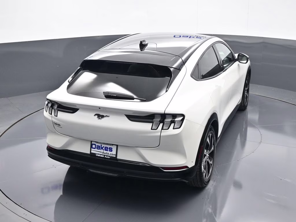 2023 White Metallic Ford Mustang Mach-E Premium RWD SUV