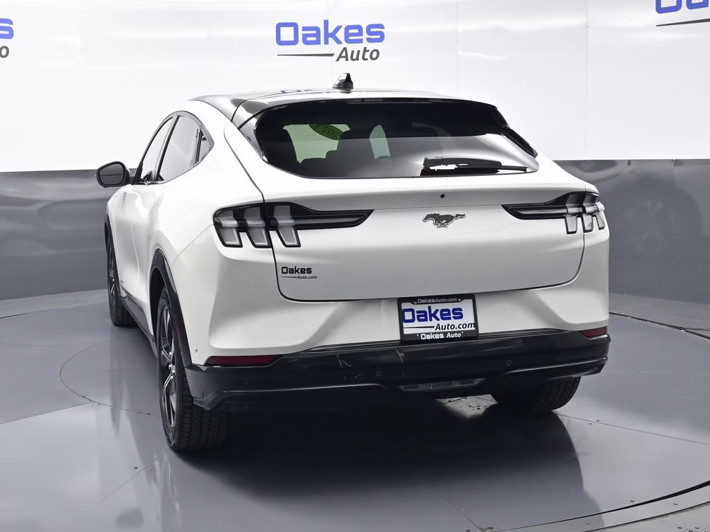 2023 White Metallic Ford Mustang Mach-E Premium RWD SUV