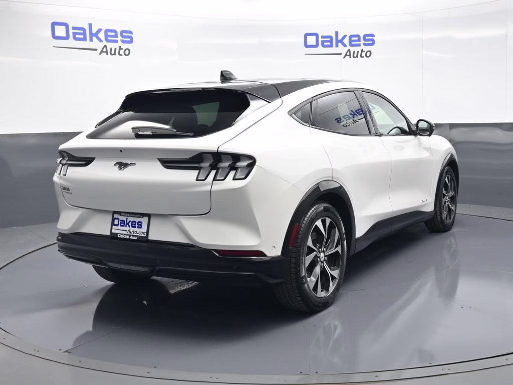 2023 White Metallic Ford Mustang Mach-E Premium RWD SUV