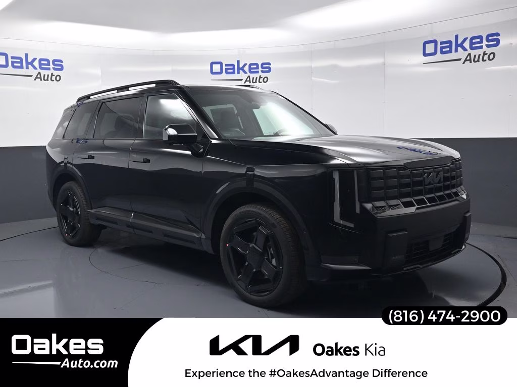 2027 Ebony Black Kia Telluride Hybrid X-Line SX AWD SUV