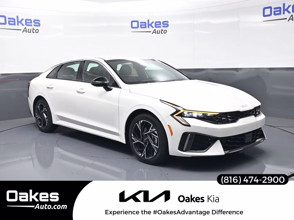2026 Snow White Pearl Kia K5 GT-Line FWD Sedan