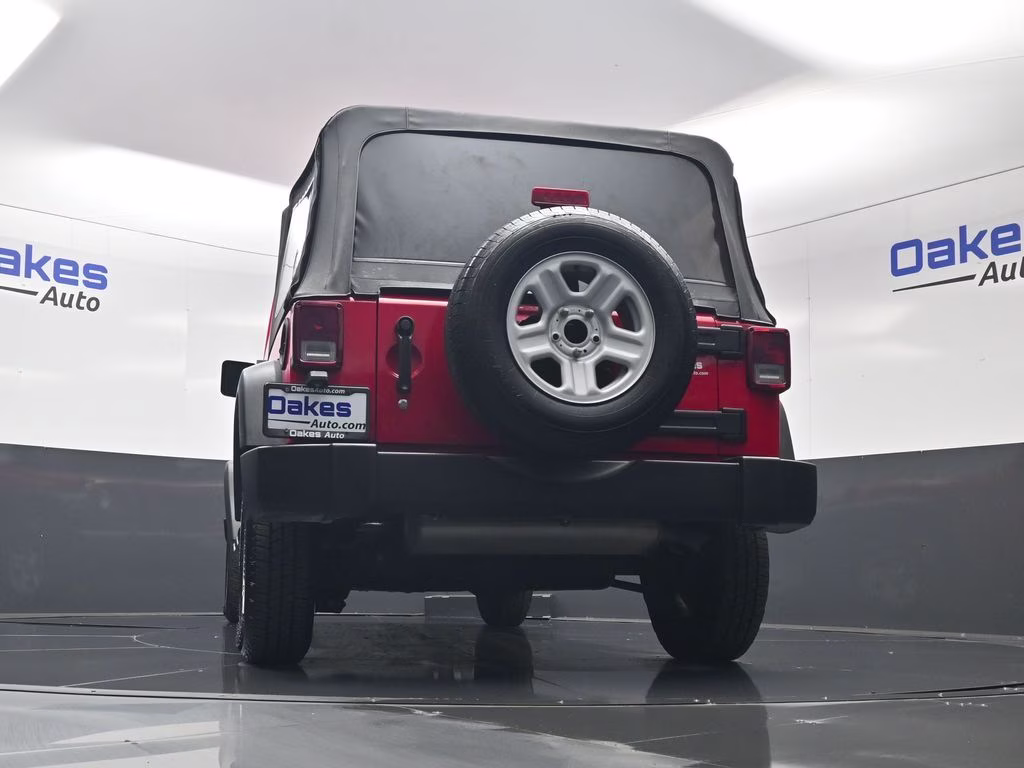 2017 Firecracker Red Clearcoat Jeep Wrangler Unlimited Sport 4X4 SUV