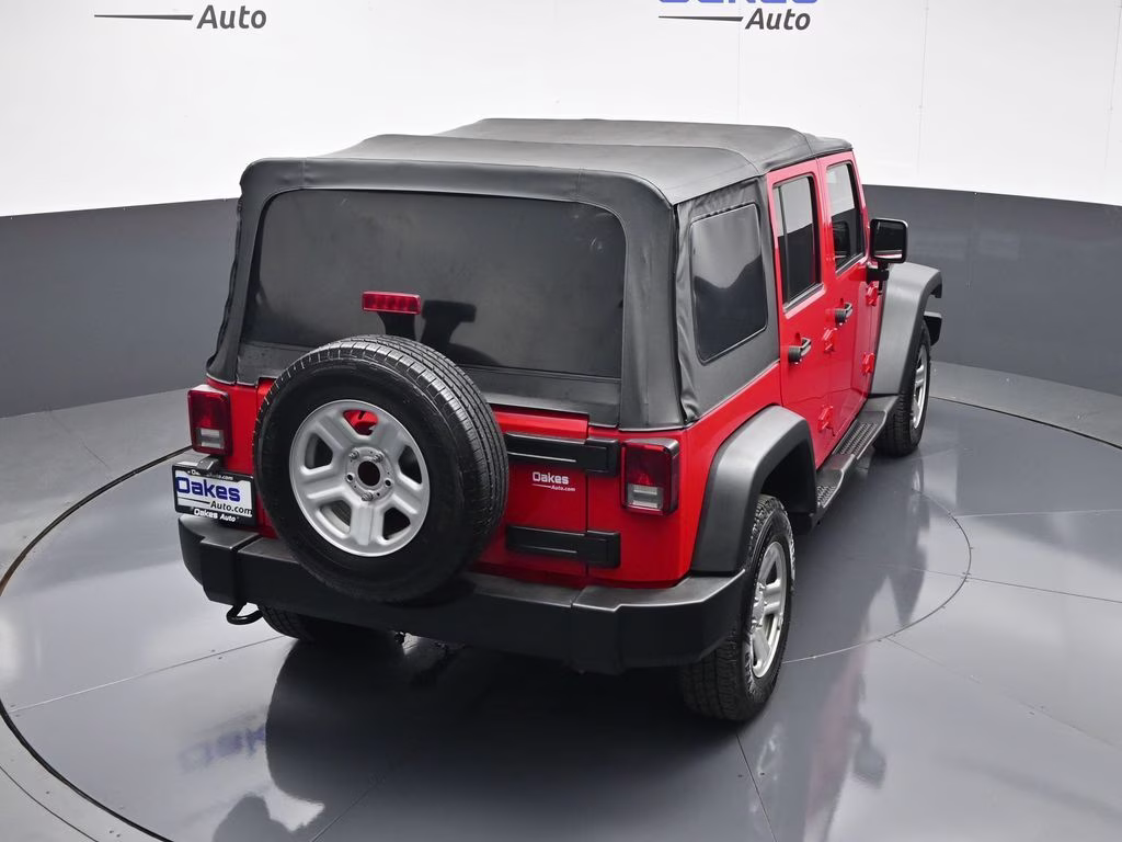 2017 Firecracker Red Clearcoat Jeep Wrangler Unlimited Sport 4X4 SUV