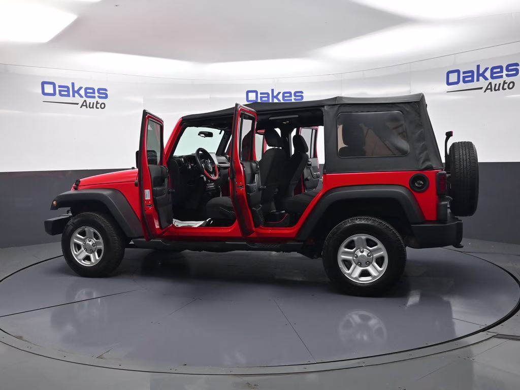 2017 Firecracker Red Clearcoat Jeep Wrangler Unlimited Sport 4X4 SUV