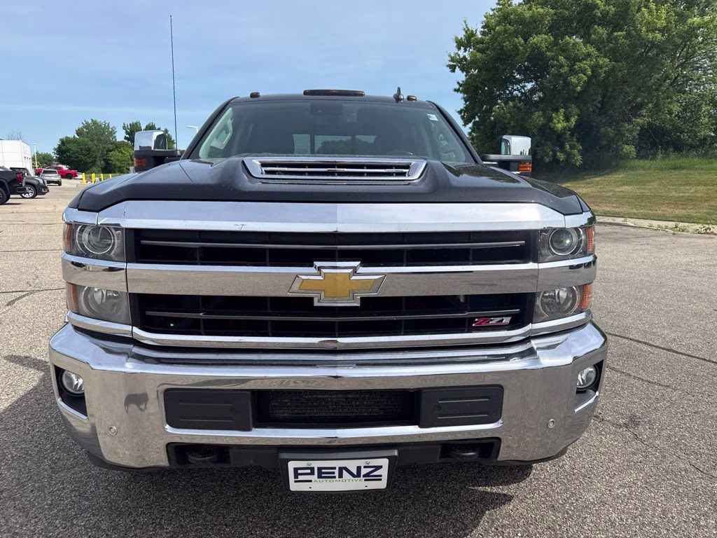 2018 Black Chevrolet Silverado 3500HD LTZ 4X4 Truck