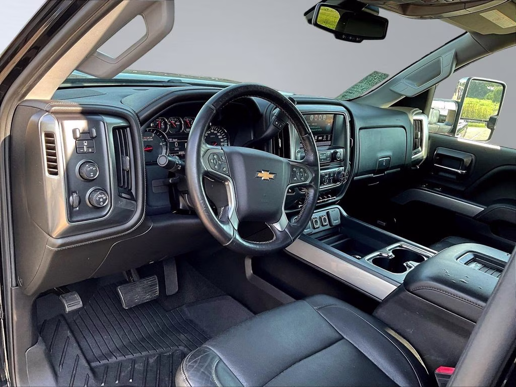 2018 Black Chevrolet Silverado 3500HD LTZ 4X4 Truck