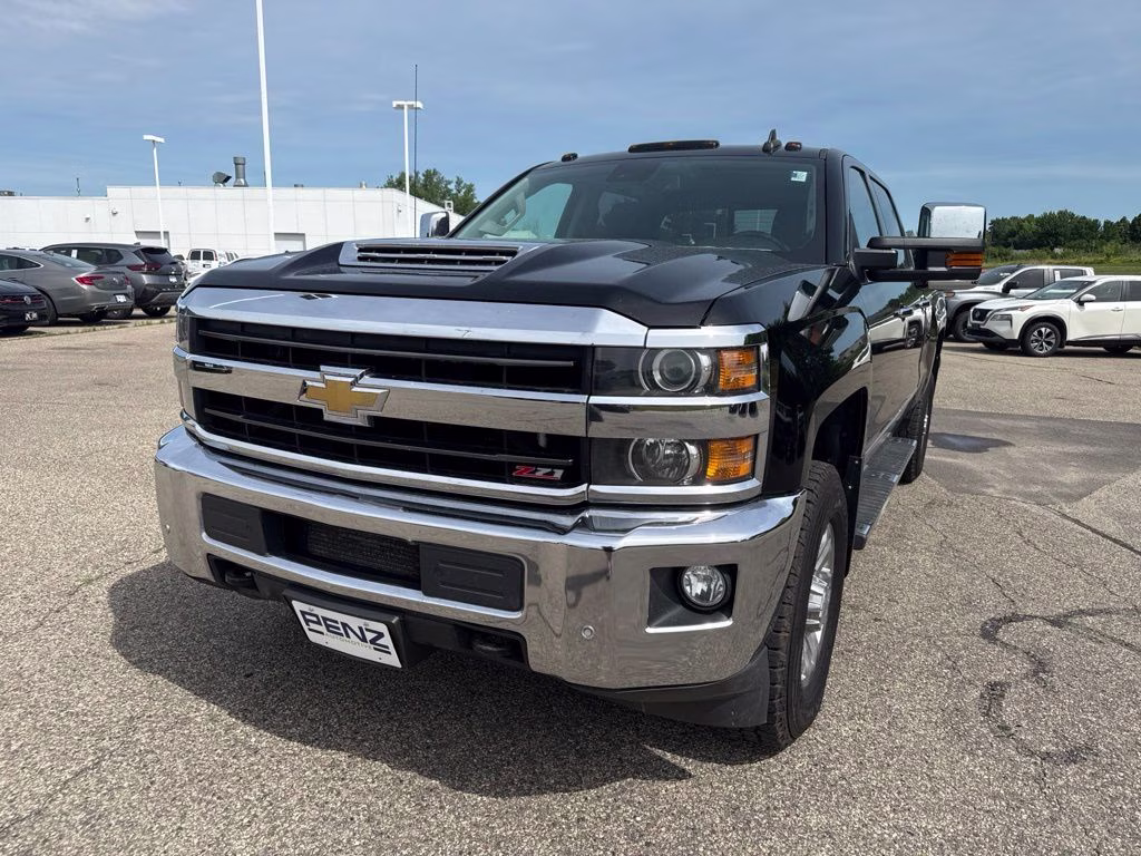 2018 Black Chevrolet Silverado 3500HD LTZ 4X4 Truck
