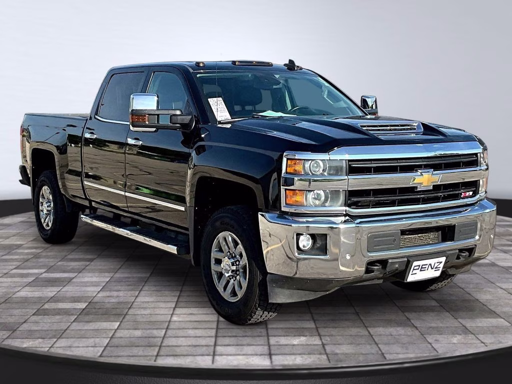 2018 Black Chevrolet Silverado 3500HD LTZ 4X4 Truck