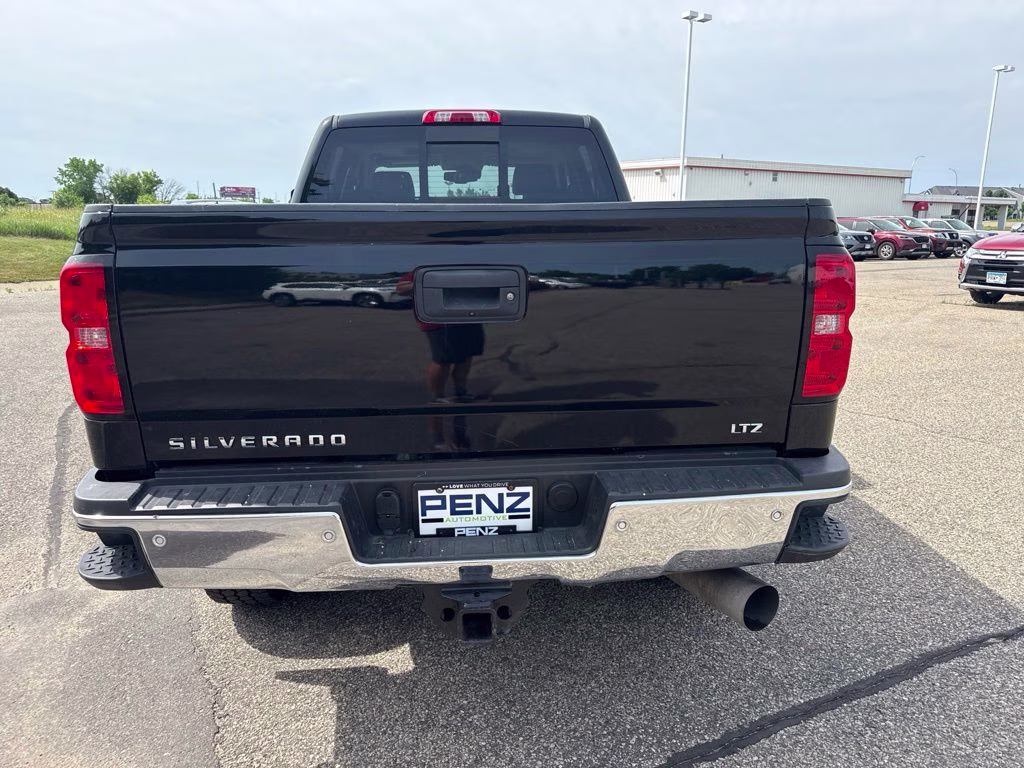 2018 Black Chevrolet Silverado 3500HD LTZ 4X4 Truck