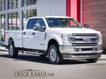 2022 Oxford White Ford Super Duty F-350 SRW XLT 4X4 Truck