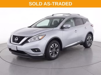 2017 Brilliant Silver Metallic Nissan Murano SL FWD SUV