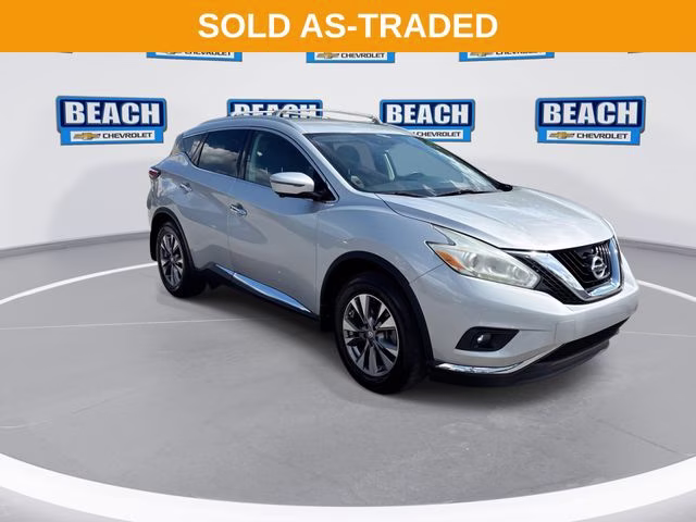 2017 Brilliant Silver Metallic Nissan Murano SL FWD SUV